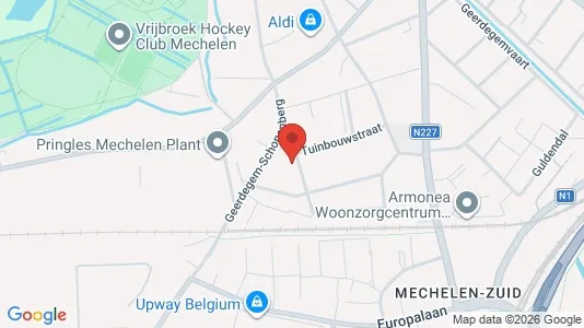 Apartments for rent i Mechelen - kort over placeringen