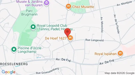 Apartments for rent i Brussels Ukkel - kort over placeringen