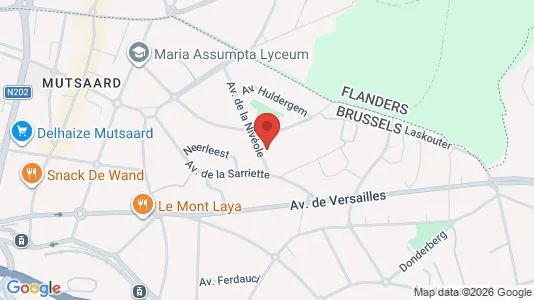 Apartments for rent i Stad Brussel - kort over placeringen