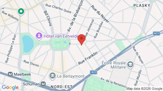 Apartments for rent i Stad Brussel - kort over placeringen