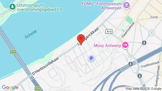 Apartments for rent i Stad Antwerp - kort over placeringen