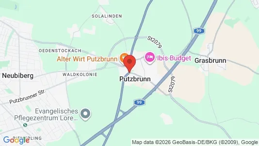Apartments for rent i Putzbrunn - kort over placeringen