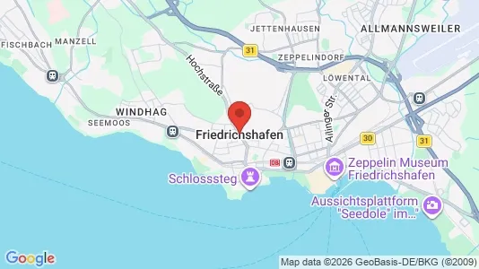 Apartments for rent i Bodenseekreis - kort over placeringen