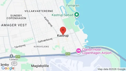 Apartments for rent i Kastrup - kort over placeringen