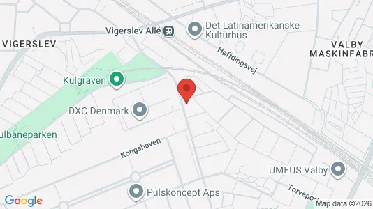 Apartments for rent i Valby - kort over placeringen