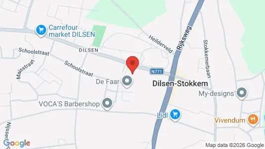 Apartments for rent i Dilsen-Stokkem - kort over placeringen