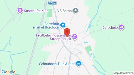 Apartments for rent i Borgloon - kort over placeringen