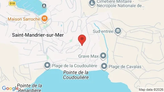 Apartments for rent i Toulon - kort over placeringen