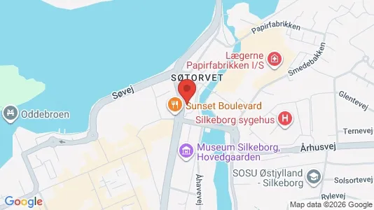 Apartments for rent i Silkeborg - kort over placeringen