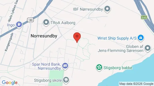 Apartments for rent i Nørresundby - kort over placeringen