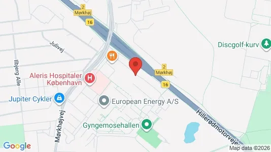 Apartments for rent i Søborg - kort over placeringen