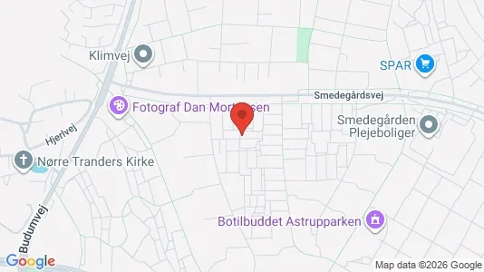 Apartments for rent i Aalborg Øst - kort over placeringen