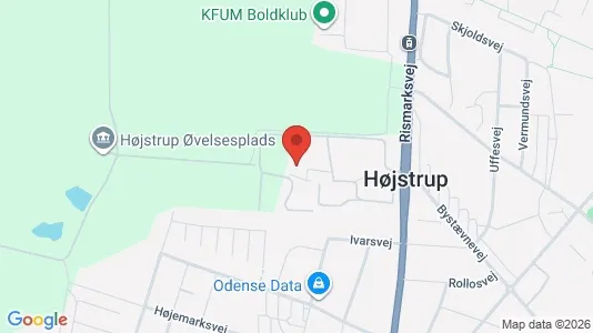 Apartments for rent i Odense V - kort over placeringen