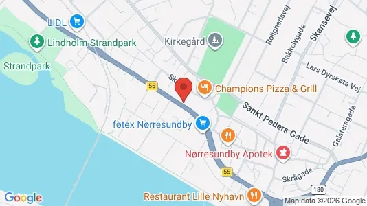 Apartments for rent i Nørresundby - kort over placeringen