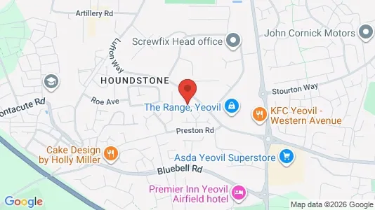Apartments for rent i Yeovil - Somerset - kort over placeringen