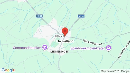 Houses for rent i Heuvelland - kort over placeringen
