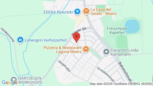Apartments for rent i Wesel - kort over placeringen