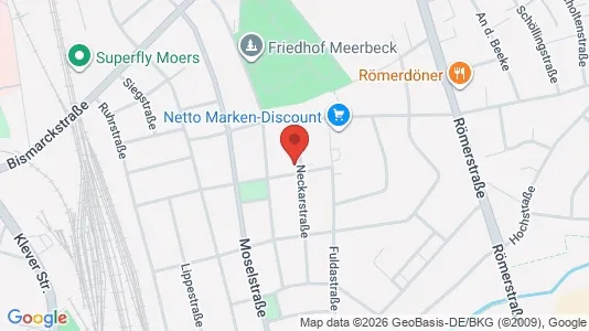 Apartments for rent i Wesel - kort over placeringen