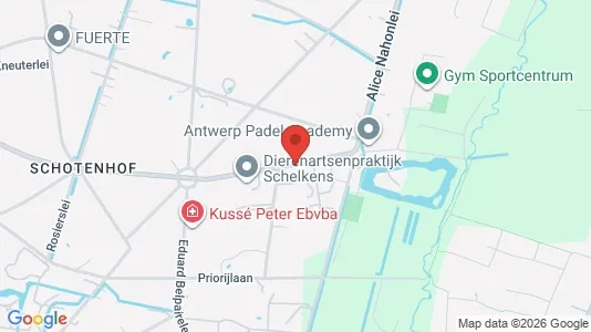 Apartments for rent i Schoten - kort over placeringen