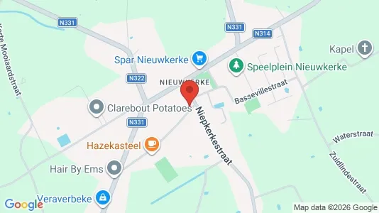 Rooms for rent i Heuvelland - kort over placeringen