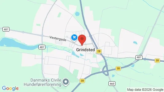 Apartments for rent i Grindsted - kort over placeringen