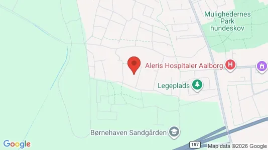 Apartments for rent i Aalborg SV - kort over placeringen
