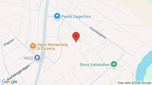 Apartments for rent i Degerfors - kort over placeringen