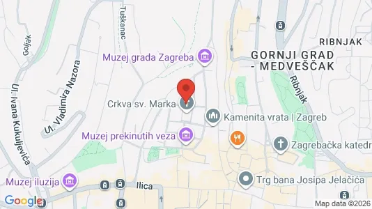Apartments for rent i Sljeme (Medvednica-Tomislavac) - kort over placeringen