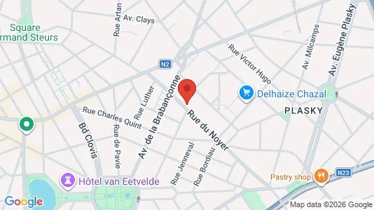 Apartments for rent i Stad Brussel - kort over placeringen