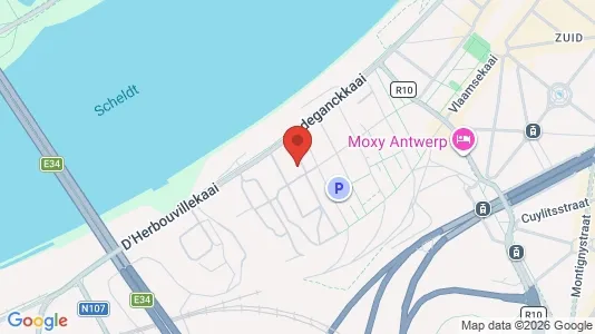Apartments for rent i Stad Antwerp - kort over placeringen