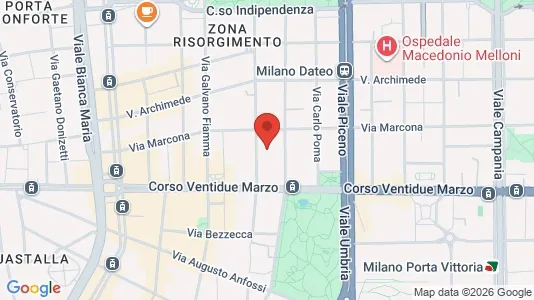 Apartments for rent i Milano Zona 1 - Centro storico - kort over placeringen