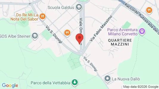 Apartments for rent i Milano Zona 5 - Vigentino, Chiaravalle, Gratosoglio - kort over placeringen