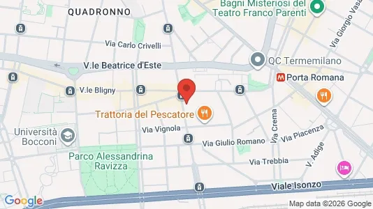 Apartments for rent i Milano Zona 5 - Vigentino, Chiaravalle, Gratosoglio - kort over placeringen