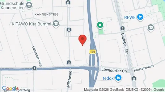 Apartments for rent i Magdeburg - kort over placeringen