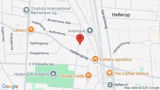 Apartments for rent i Hellerup - kort over placeringen