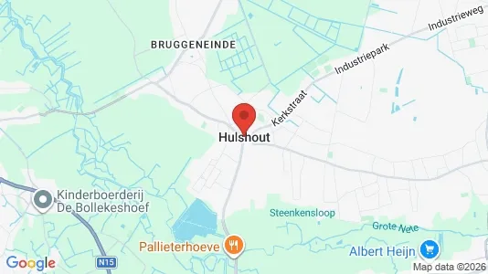 Apartments for rent i Hulshout - kort over placeringen