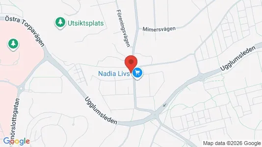Apartments for rent i Partille - kort over placeringen