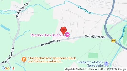 Apartments for rent i Bautzen - kort over placeringen