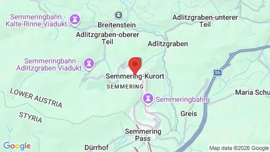 Houses for rent i Semmering - kort over placeringen