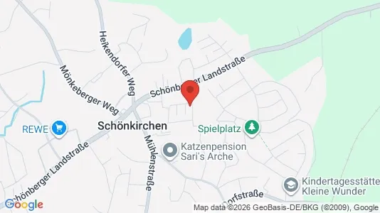 Apartments for rent i Plön - kort over placeringen