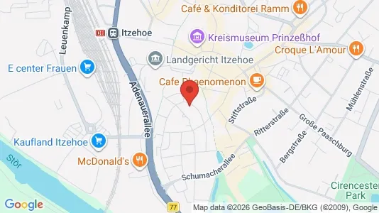 Apartments for rent i Steinburg - kort over placeringen
