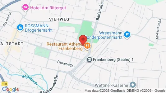 Apartments for rent i Central Saxony - kort over placeringen
