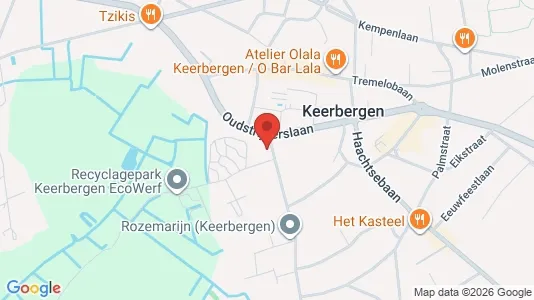 Apartments for rent i Keerbergen - kort over placeringen
