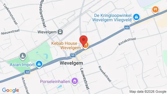 Apartments for rent i Wevelgem - kort over placeringen