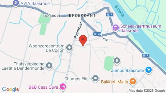 Apartments for rent i Dendermonde - kort over placeringen