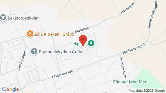 Apartments for rent i Lerum - kort over placeringen