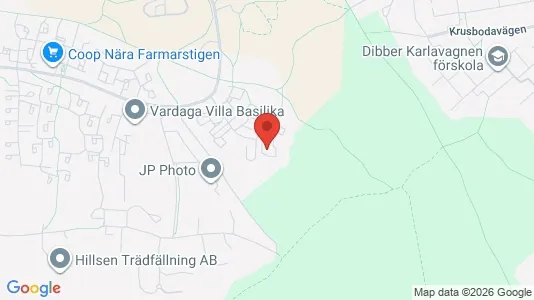 Apartments for rent i Tyresö - kort over placeringen