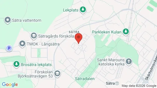 Apartments for rent i Stockholm South - kort over placeringen