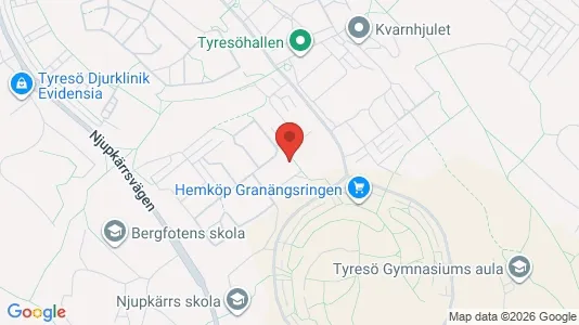 Apartments for rent i Haninge - kort over placeringen