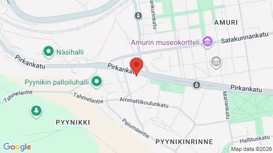 Apartments for rent i Tampere Keskinen - kort over placeringen